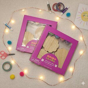 NWT Lot of 2 Mondo Llama Paint & Make Craft Kit Activity Set